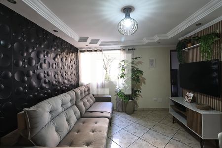 Sala de apartamento à venda com 2 quartos, 55m² em Jardim Alvorada, Santo André