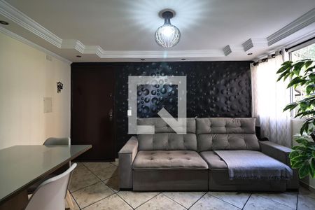 Sala de apartamento à venda com 2 quartos, 55m² em Jardim Alvorada, Santo André
