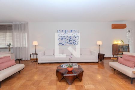Sala de apartamento à venda com 4 quartos, 240m² em Bela Vista, São Paulo