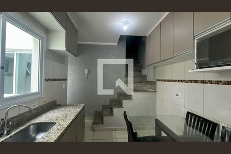 Cozinha de apartamento à venda com 2 quartos, 110m² em Jardim Santo Antônio, Santo André