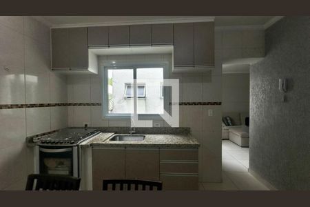 Cozinha de apartamento à venda com 2 quartos, 110m² em Jardim Santo Antônio, Santo André
