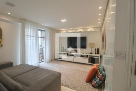 Sala de apartamento para alugar com 5 quartos, 360m² em Centro, Guarujá