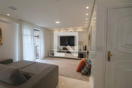 Sala de apartamento para alugar com 5 quartos, 360m² em Centro, Guarujá