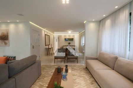 Sala de apartamento para alugar com 5 quartos, 360m² em Centro, Guarujá