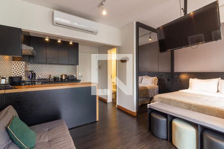 Kitnet/Studio de kitnet/studio para alugar com 1 quarto, 36m² em Pinheiros, São Paulo