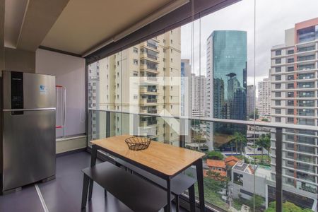 Vista/Varanda de kitnet/studio para alugar com 1 quarto, 36m² em Pinheiros, São Paulo