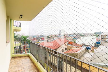 Varanda da Sala de apartamento à venda com 2 quartos, 60m² em Vila Angelina, São Paulo