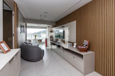 Sala de apartamento à venda com 3 quartos, 140m² em Jardim Caravelas, São Paulo