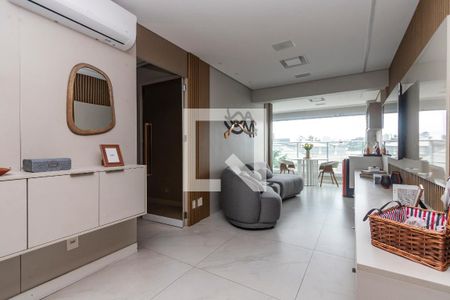 Sala de apartamento à venda com 3 quartos, 140m² em Jardim Caravelas, São Paulo