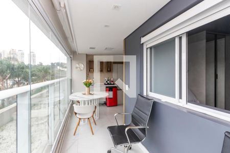 Varanda de apartamento à venda com 3 quartos, 140m² em Jardim Caravelas, São Paulo