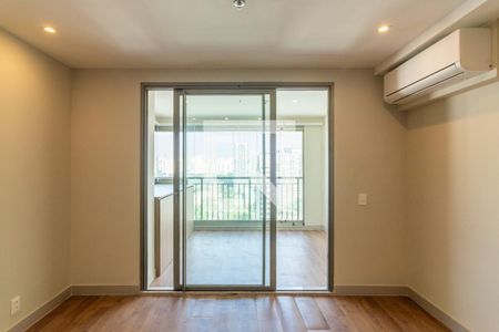 Sala/Cozinha de apartamento para alugar com 2 quartos, 62m² em Indianópolis, São Paulo