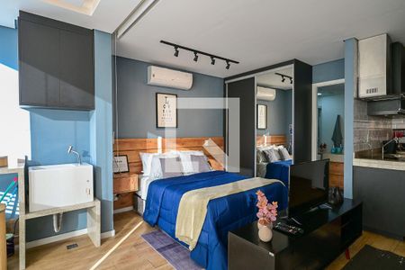 Quarto de apartamento para alugar com 1 quarto, 35m² em Real Parque, São Paulo