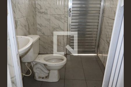 Banheiro do quarto de casa para alugar com 1 quarto, 50m² em Cidade São Mateus, São Paulo