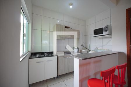 Cozinha de apartamento para alugar com 1 quarto, 38m² em Ingleses Norte, Florianópolis
