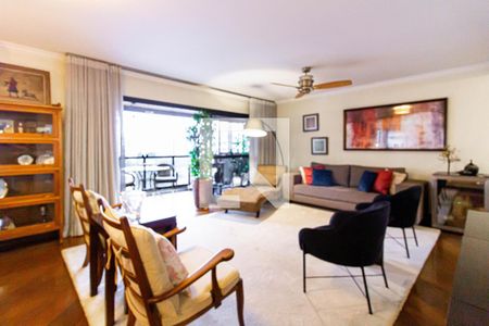Sala de apartamento à venda com 3 quartos, 213m² em Perdizes, São Paulo