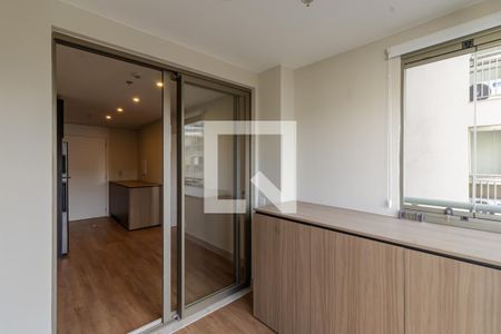 Sacada de apartamento para alugar com 1 quarto, 35m² em Indianópolis, São Paulo