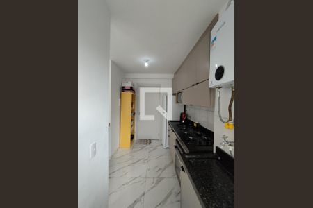 Cozinha - Armários de apartamento para alugar com 2 quartos, 38m² em Jardim Imperador (zona Sul), São Paulo