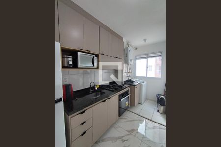 Cozinha - Torneira de apartamento para alugar com 2 quartos, 38m² em Jardim Imperador (zona Sul), São Paulo