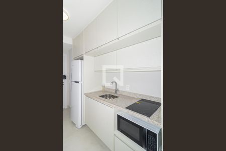 Cozinha de kitnet/studio para alugar com 1 quarto, 23m² em Planalto Paulista, São Paulo