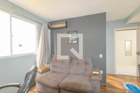 Sala de apartamento à venda com 1 quarto, 41m² em Mato Grande, Canoas