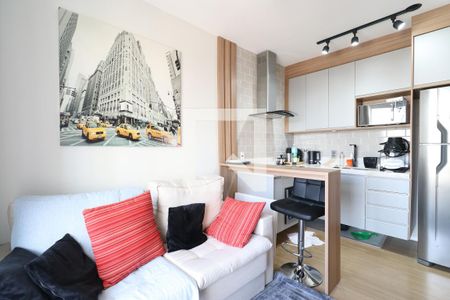 Sala/Cozinha de apartamento para alugar com 1 quarto, 30m² em Água Branca, São Paulo