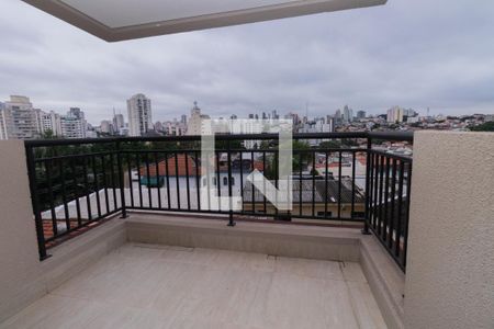 Varanda da Sala de apartamento para alugar com 2 quartos, 62m² em Vila Romana, São Paulo