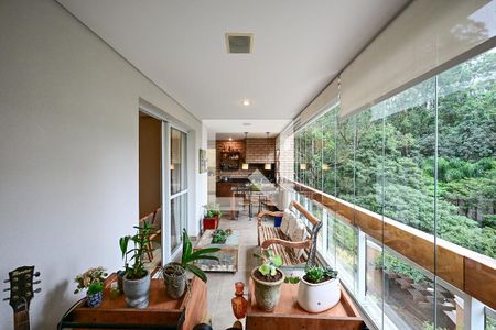 Varanda de apartamento para alugar com 3 quartos, 163m² em Vila Andrade, São Paulo