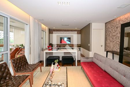 Sala de apartamento para alugar com 3 quartos, 163m² em Vila Andrade, São Paulo