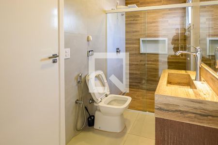 Banheiro da Suíte 3 de casa de condomínio para alugar com 4 quartos, 208m² em Jardim Park Real, Indaiatuba