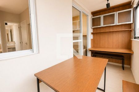 Varanda e Vista de apartamento à venda com 1 quarto, 34m² em Consolação, São Paulo