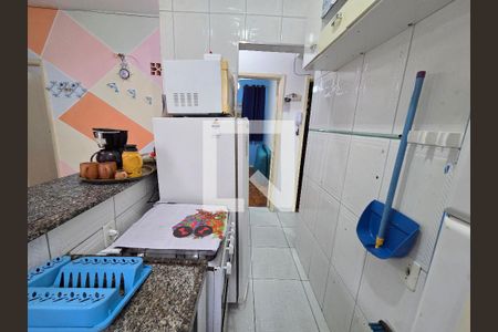 Cozinha de apartamento para alugar com 2 quartos, 41m² em Vila Tupi, Praia Grande