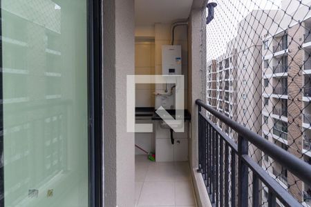 Varanda e Área de Serviço de apartamento para alugar com 2 quartos, 40m² em Usina Piratininga, São Paulo