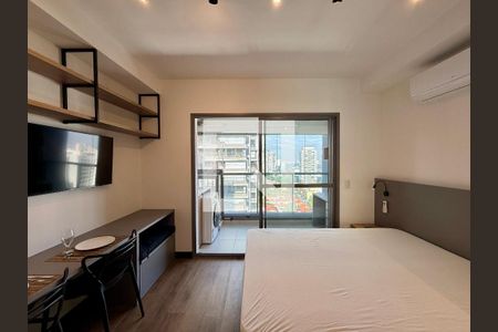 Quarto  de kitnet/studio para alugar com 1 quarto, 29m² em Chácara Santo Antônio (zona Sul), São Paulo