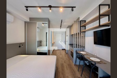 Quarto  de kitnet/studio para alugar com 1 quarto, 29m² em Chácara Santo Antônio (zona Sul), São Paulo