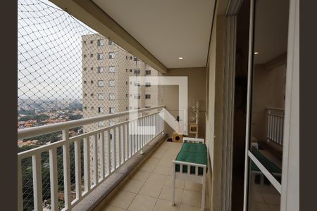 Varanda da Sala de apartamento à venda com 3 quartos, 95m² em Jardim Lar Sao Paulo, São Paulo