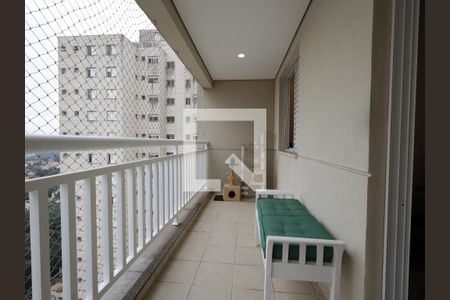Varanda da Sala de apartamento à venda com 3 quartos, 95m² em Jardim Lar Sao Paulo, São Paulo