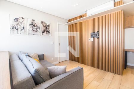 Sala  de apartamento à venda com 1 quarto, 50m² em Alphaville Empresarial, Barueri