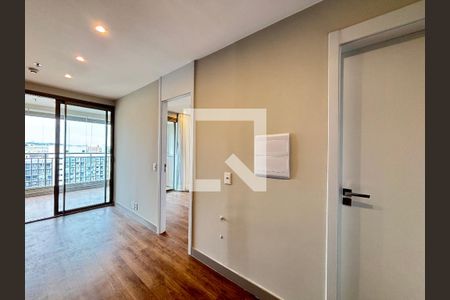 Sala/Cozinha de apartamento para alugar com 1 quarto, 41m² em Indianópolis, São Paulo
