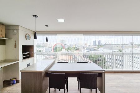Varanda gourmet de apartamento à venda com 3 quartos, 156m² em Baeta Neves, São Bernardo do Campo