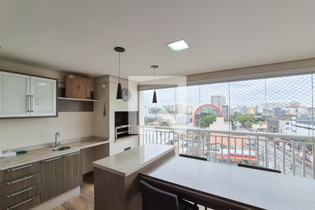 Varanda gourmet de apartamento à venda com 3 quartos, 156m² em Baeta Neves, São Bernardo do Campo