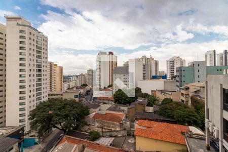 Varanda da Sala e Cozinha - Vista de apartamento à venda com 2 quartos, 75m² em Santana, São Paulo