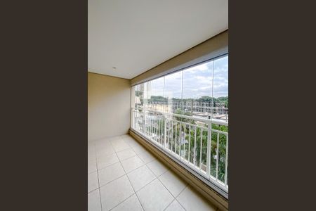 Varanda da Sala de apartamento para alugar com 3 quartos, 128m² em Várzea da Barra Funda, São Paulo