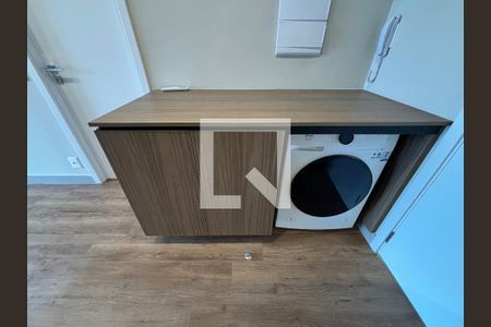 Sala/Cozinha de apartamento para alugar com 1 quarto, 35m² em Indianópolis, São Paulo