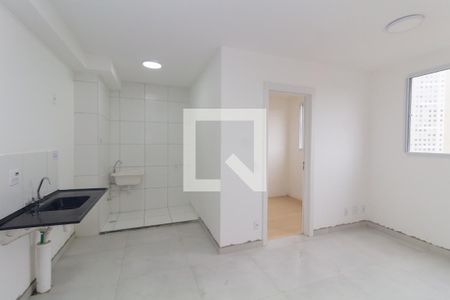 Sala/Cozinha de apartamento para alugar com 2 quartos, 37m² em Cidade Nova São Miguel, São Paulo