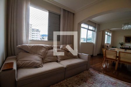 Sala de Tv de apartamento à venda com 3 quartos, 115m² em Luxemburgo, Belo Horizonte