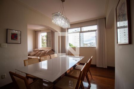 Sala de Jantar de apartamento à venda com 3 quartos, 115m² em Luxemburgo, Belo Horizonte