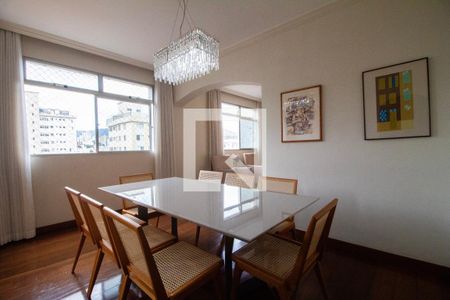 Sala de Jantar de apartamento à venda com 3 quartos, 115m² em Luxemburgo, Belo Horizonte