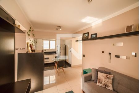 Sala de apartamento para alugar com 1 quarto, 40m² em Vila Clementino, São Paulo