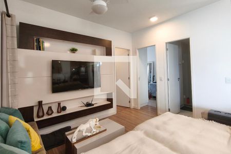 Sala de Estar de apartamento à venda com 2 quartos, 72m² em Chácaras Campos Elíseos, Campinas