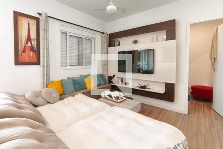 Sala de Estar de apartamento à venda com 2 quartos, 72m² em Chácaras Campos Elíseos, Campinas